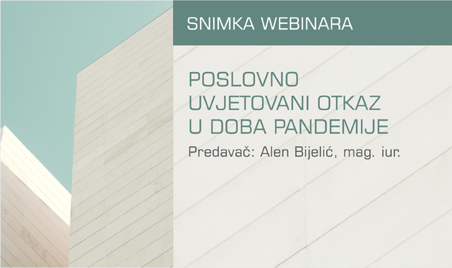 Webinar uživo - Otkaz