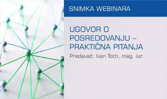 Webinar uživo - Posredovanje